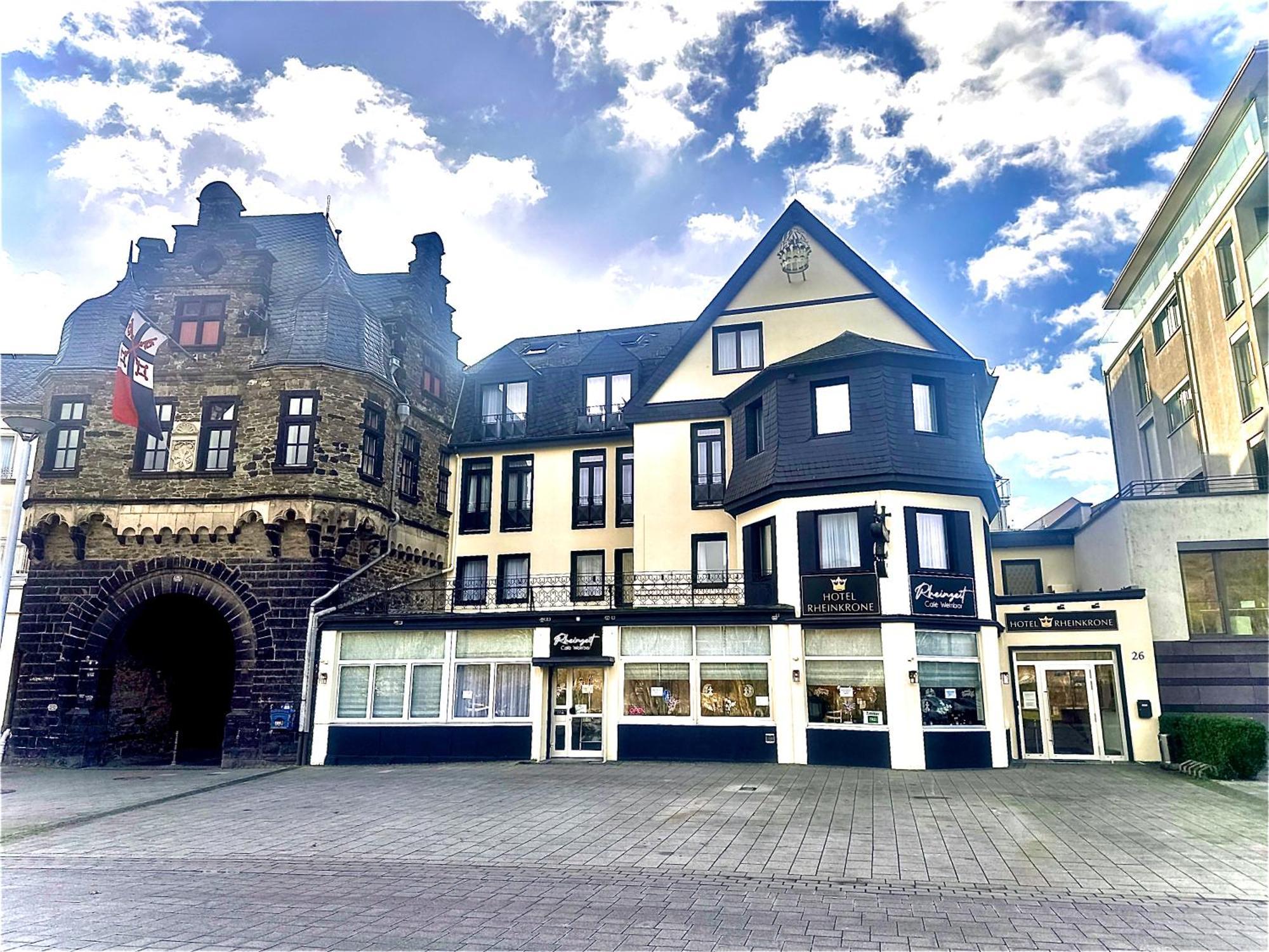 Panorama Hotel Rheinkrone Андернах Экстерьер фото